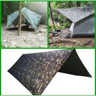 FLYSHEET/PONCHO SAIZ 2X3M & 3X4M UNTUK AKTIVITI OUTDOOR,CAMPING