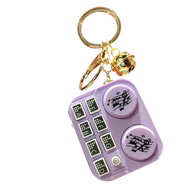 Mainan DJ Turntable Gantungan Kunci Alat Musik Mixer Turntable Dj Hewan