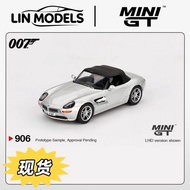 Ready Stock MINI GT 1: 64 906 BMW Z8 007 Car Model