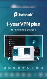 surfshark 1 ปี ไม่จำกัด virtual private network
