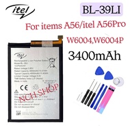 แบตเตอรี่ Itel A56 Pro W6004P / itel A56 W6004 2021 (BL-39Li) แบต battery For Transsion itel A56 bat
