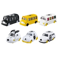 TAKARA TOMY Tomica Dream Tomica PEANUTS 75th Anniversary Collection BOX Set - Snoopy & Friends Mini 