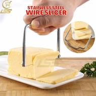 Efeq Stainless Wire Slicer Handheld Butter Cheese Ham Tofu Luncheon Meat Cutter Cutting Tool
