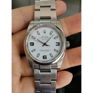 Rolex Rolex Oyster Style Permanent Stainless Steel Watch Men's Watch114200
