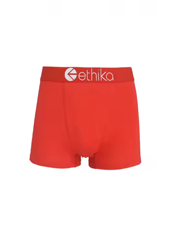 ETHIKA Men Solid Cotton Boxer Shorts Breathable Soft Comfort Fit Loose Mens Underwear Briefs for Dai