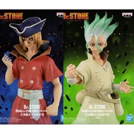 ️ Banpresto Dr Stone Figure Of Stone World Ishigami Senku & Nanami Ryusui Figure Bandai 石纪元 造型科学 七海龙