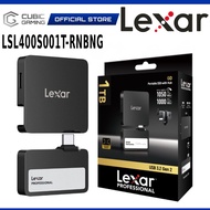 LEXAR SL400 Professional Go Portable SSD 1TB External Solid State Drive with Hub for ProRes Video LS