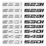 ⭐⭐⭐⭐Metal BMW 523i 525i 528i 530i 535i 540i 545i 550i Car Sticker Modified Letter and Number Sticker