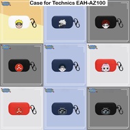 Case For Technics EAH-AZ100 Earphone Protective Cover cool boys pattern Anti-fall Soft Silicone Wire