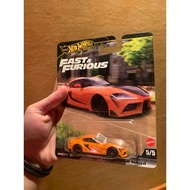 SAGA Hot Wheels Premium Han TOYOTA GR Supra 2021 ORANGE Mk 6 The Fast 9 The Fast Tribute Han Lue Tok