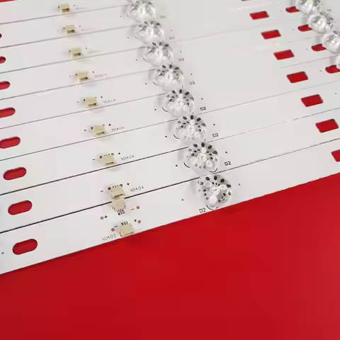 9pcs LED JS-D-JP5510-B61EC 60714 A61EC 60517 E55DU1000 4K FHD MS-L1239-R L V2 DU55-1000 CTV550TS CTV