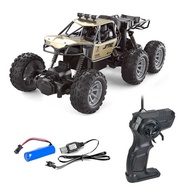 รถออฟโรด6ล้อบังคับ 2062 1:18 6W Rock Crawler Alloy 4WD RC 27MHz