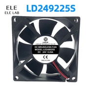LD249225S Industrial Cooling Fan 24V DC 0.25A 92x92x25mm High-Speed Blower for Welding Machines & He