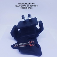 ENGINE MOUNTING ISUZU DMAX 2.5 TD'S' LEFT 8-98075-376-2