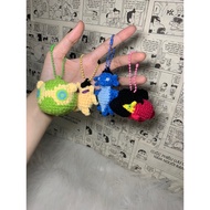 Gekko Valorant wool pet keychain