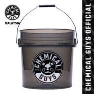 Chemical Guys Heavy Duty Detailing Bucket Smoked Black, 4.25 Gallon