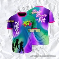 ZUMBA T-SHIRT FULL SUBLIMATION