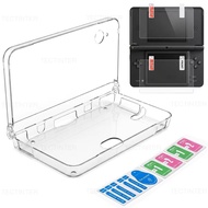 Clear Crystal+Screen Protector for DSI NDSi XL LL Console PC Protective Shell Transparent Skin Case 