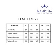 Terbaru Dress Muslim Mandjha Ivan Gunawan - Femme Dress | Abaya Gamis