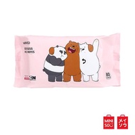 MINISO กระดาษชำระ We Bare Bears แบบเปียก (80แผ่น)