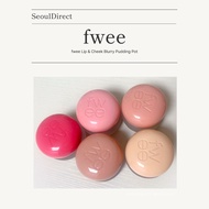 Direct from KR fwee Lip & Cheek Blurry Pudding Pot Soft Matte Cloudy Finish Multi Tint 3g Korea Expo