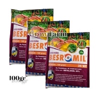 Ready Besromil 35 WP 100 gr Bahan Aktif : Metalaksil 35% Fungisida