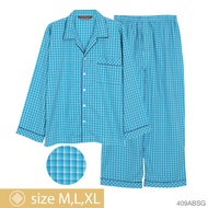 Josilins ชุดนอน ชุดอยู่บ้าน เสื้อแขนยาว กางเกงขายาว ป้าย Anker Stubert ผ้าวูเว่น หลากลาย ใส่ได้ชายหญ