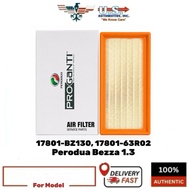 17801-BZ130, 17801-63R02 Perodua Air Filter For Bezza 1.3