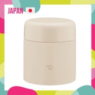 【Direct from Japan】Soup Jar Zojirushi 300ml Stainless Steel Seamless Thermos Bottle Thermal/Cold(beige)