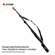 [UU61] Kingdom New Fishing Rod Storage Portable Rod Protection Bag 1.4m-3.0m Rods Strap Adjustable P