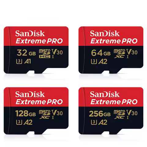 Extreme Pro Flash 128GB Card Micro SD Card SDXC UHS-I 512GB 256GB 64GB 32G U3 V30 TF Card Memory Car