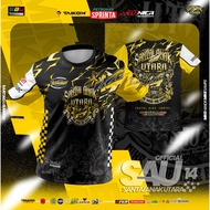 Santai Anak Utara 14 Sublimation Tshirt • Baju Santai Anak Utara 14 • Baju SAU 2026 • Baju Sau 14 Ev