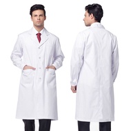 Food Factory Pharmacy White Coat Unisex Chemistry Lab Coat Medical Student Doctor Nurse Uniform Wor