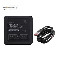 RP2350A Microcontroller USB-C 16CH Logic Analyzer Digital Signal Synchronous Acquisition USB Logic A