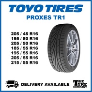 TOYO PROXES TR1 - 205/45/16, 195/50/16, 205/50/16, 185/55/16, 195/55/16, 205/55/16, 215/55/16 TYRE T