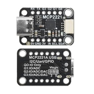 Mcp2221a Papan Modul Usb Ke Gpio Adc I2c Serbaguna Mcp2221a Breakout Untuk Adafruit Stemma Qt/qwiic