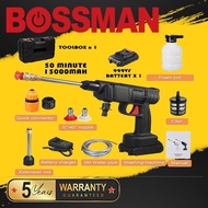 BOSSMAN Cordless High Pressure Water Jet Gun Sprayer Machine Portable