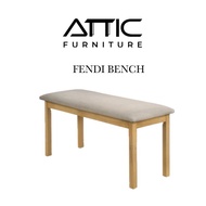 Bench  /Bench Stool / Fendi Bench / ATTIC FURNITURE 01-FENDI BENCH STOOL