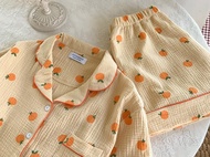 🇰🇷韓國直送 💚預訂[ Juuneedu 睡衣系列 Orange Pattern ]