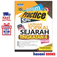 Hasani Telaga Biru Maximum Practice SPM Latihan Topikal Sejarah Tingkatan 4 9789673886081