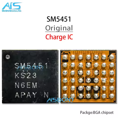 2Pcs/Lot New original SM5451 Power management ic For Samsung Powe supply ic charger chip PMIC