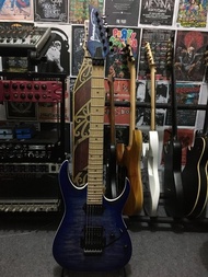 Gitar Elektrik Ibanez RGAR42MFMT Flat Blue Lagoon Burst - ORIGINAL CUSTOM