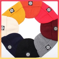 Ready Stock Stone island Snow Cap Fashion Warm Hat Winter Beanie Stone island  Cap