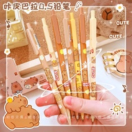 ✔️With Invoice🇹🇼Ready Stock🌟 2412 High-Value Kapibara Mechanical Pencil with Eraser Press Pencil No-