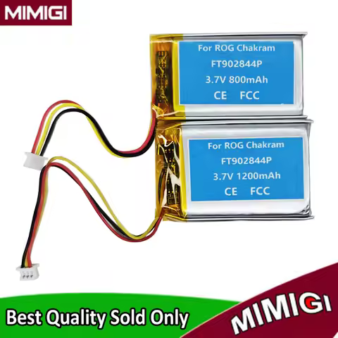 Rechargeable 800-1200mAh FT902844P Battery For ROG Chakram P704/P708 Gaming Mouse