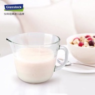 South Korea-Style Glasslock Glass Water Cup with Scale Tempered Microwave Transparent and Cute Cup