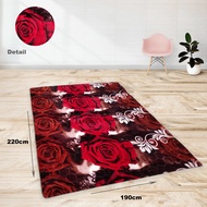 Karpet Malaysia| Ukuran 95cm x 140cm | Karpet lantai | ambal malaysia | karpet bulu halus lembut teb