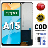 LCD OPPO A15 Original Fullset Touchscreen Asli Ori COD