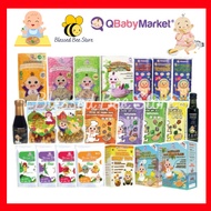 Q Baby Market Organic Baby Rice Cereal | Baby Pasta | Baby Congee | Honey Pops | Avocado Oil | Walnu