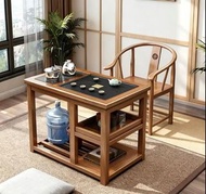 茶桌Tea table  小型  實木  陽台  小戶型  茶几  泡茶枱  家用  辦公室#茶桌#茶泡枱#家用#小型